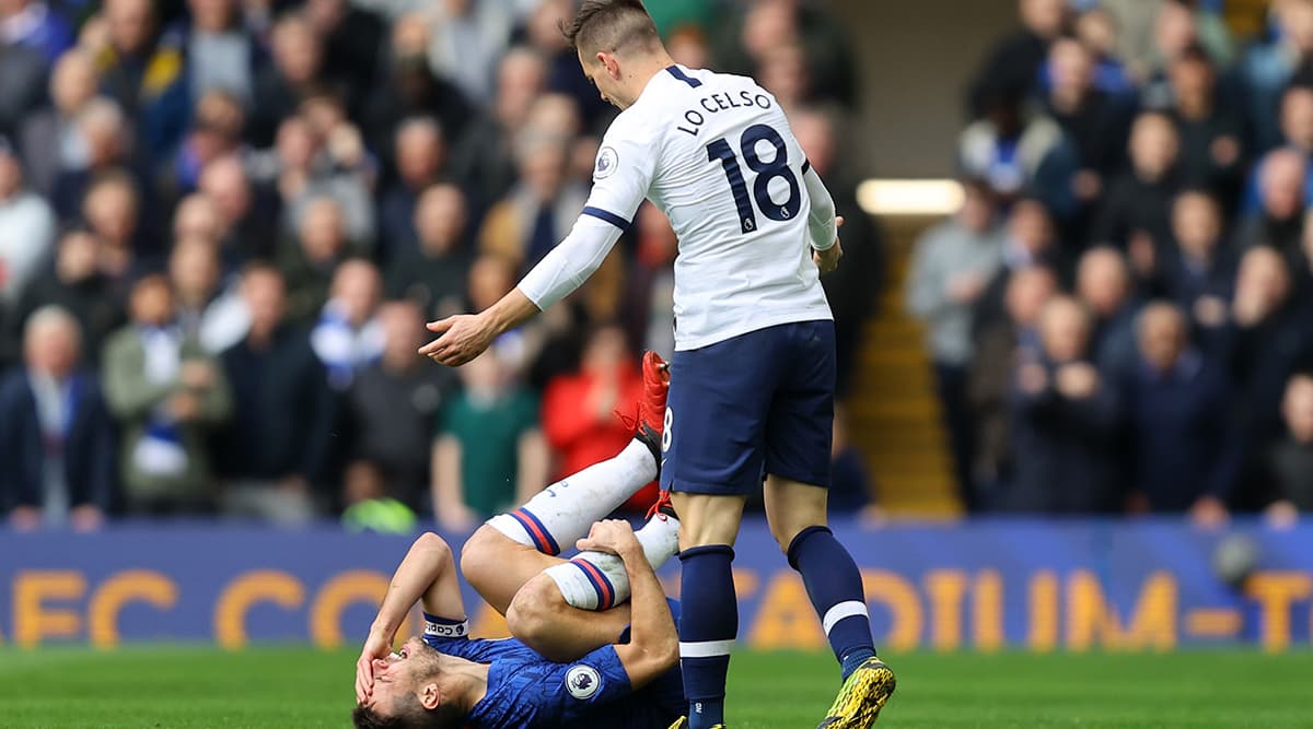 Giovani Lo Celso Escapes Red Card After 'Stamping' Cesar Azpilicueta During Chelsea vs Tottenham Clash, Twitterati Lash Out at VAR’s ‘Poor Decision Making’ Giovani Lo Celso Escapes Red Card After 'Stamping' Cesar Azpilicueta During Chelsea vs Tottenham Clash, Twitterati Lash Out at VAR’s ‘Poor Decision Making’