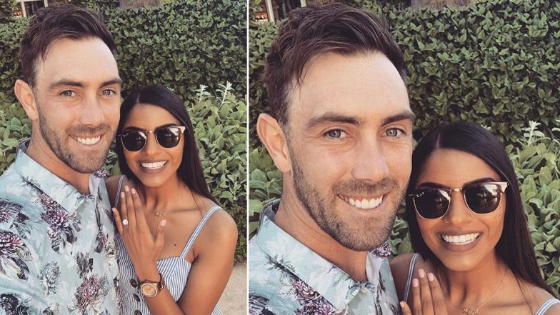 Glenn Maxwell’s Fiancee Vini Raman Posts ‘Pre-Isolation’ Pic of Couple