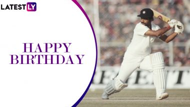 Gundappa Viswanath Birthday Special: Interesting Facts About the Batting Wizard