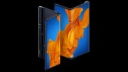 Huawei Mate Xs 5G Foldable Smartphone With Kirin 990 Chipset Launched in Spain At EUR 2,499
