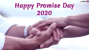 Promise Day 2020 Images & Greetings: WhatsApp Stickers, Hike GIF Messages, Quotes, Wishes and SMS to Send on Fifth Day of Valentine Week
