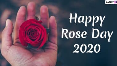 Rose Day Images & HD Wallpapers For Free Download Online: Wish Happy Rose Day 2020 With Beautiful Photos, WhatsApp Stickers and GIF Greetings