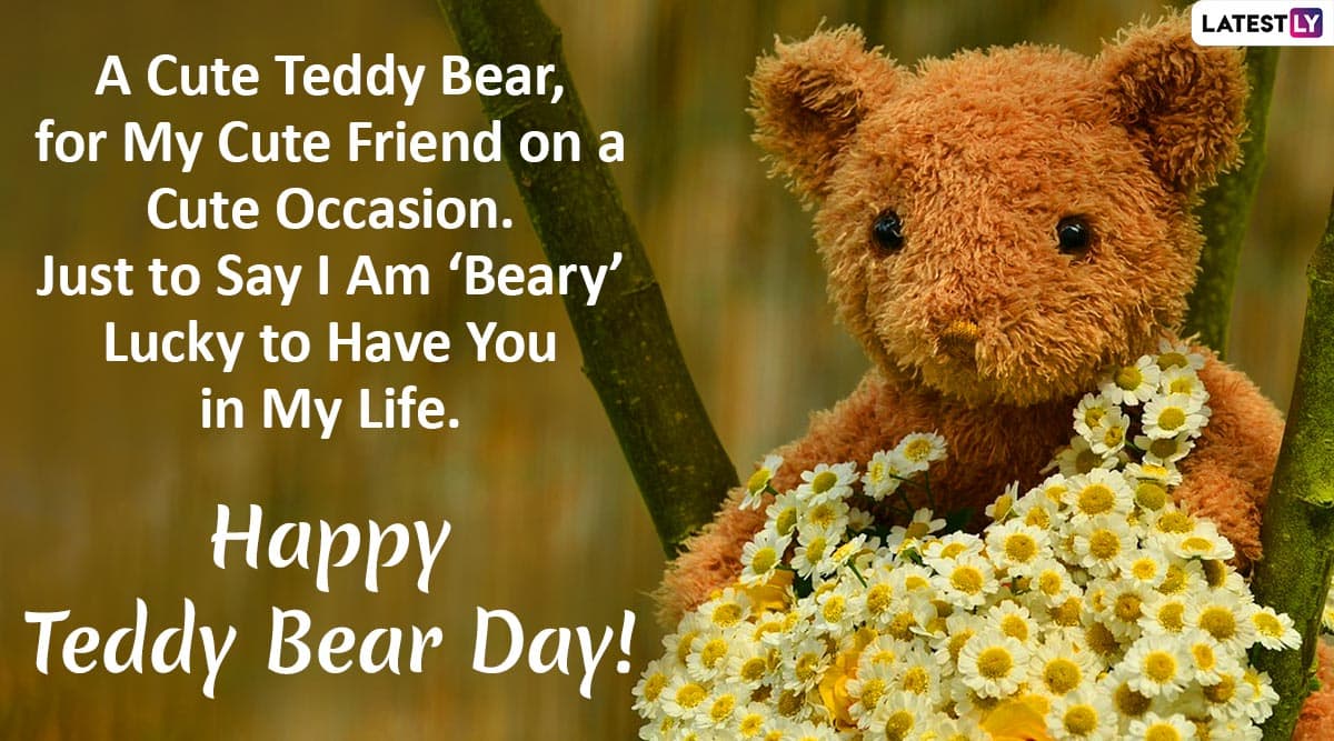 Happy Teddy Day 2020 Greetings: WhatsApp Stickers, Hike Messages, Teddy ...