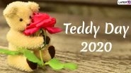 Happy Teddy Day 2020 Greetings: WhatsApp Stickers, Hike Messages, Teddy GIF Images, Romantic Quotes and SMS For Your Partner