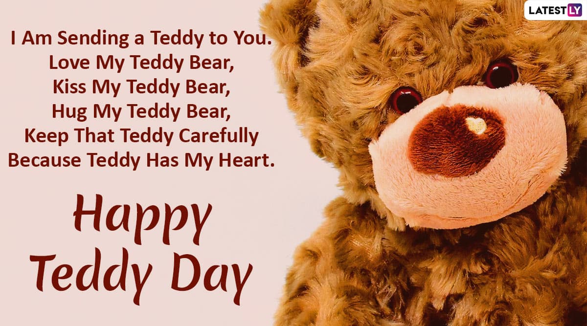 happy teddy day my teddy bear