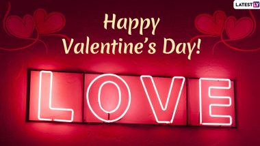 Valentine’s Day Cute and Romantic Messages for Wife: WhatsApp Stickers, GIF Images, Love Quotes and SMS to Share With Your Lady Love