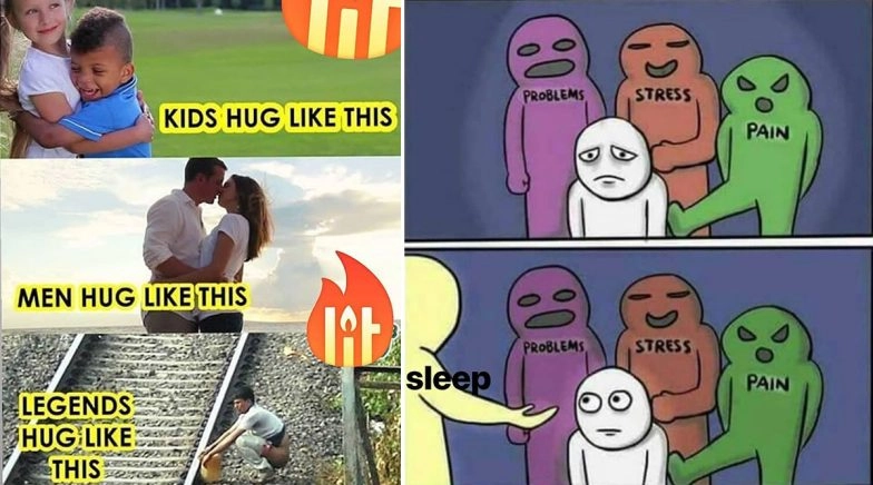 Hug Day 2020 Memes for Valentine Week