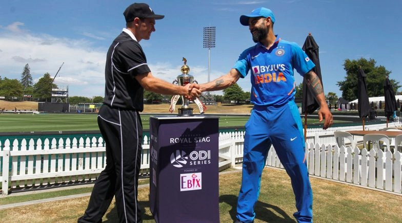 India vs New Zealand Head-to-Head Record: Here Are Match Results of Last Five IND vs NZ ODIs