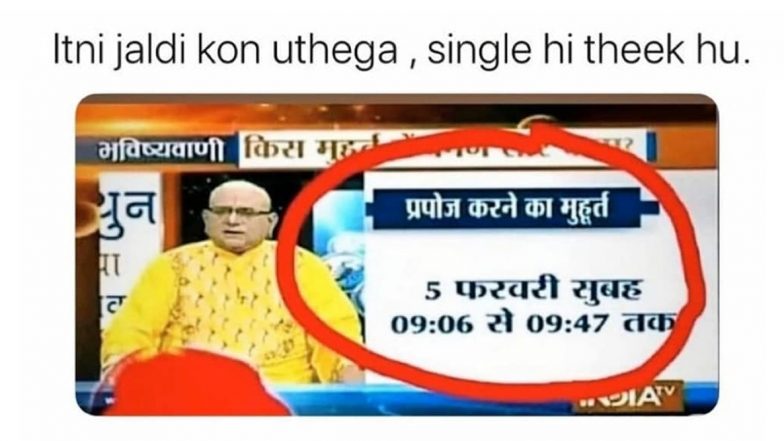 Happy Propose Day 2020 Funny Memes and Jokes to Share With Your Friends Who Are Committed to Their Single Life