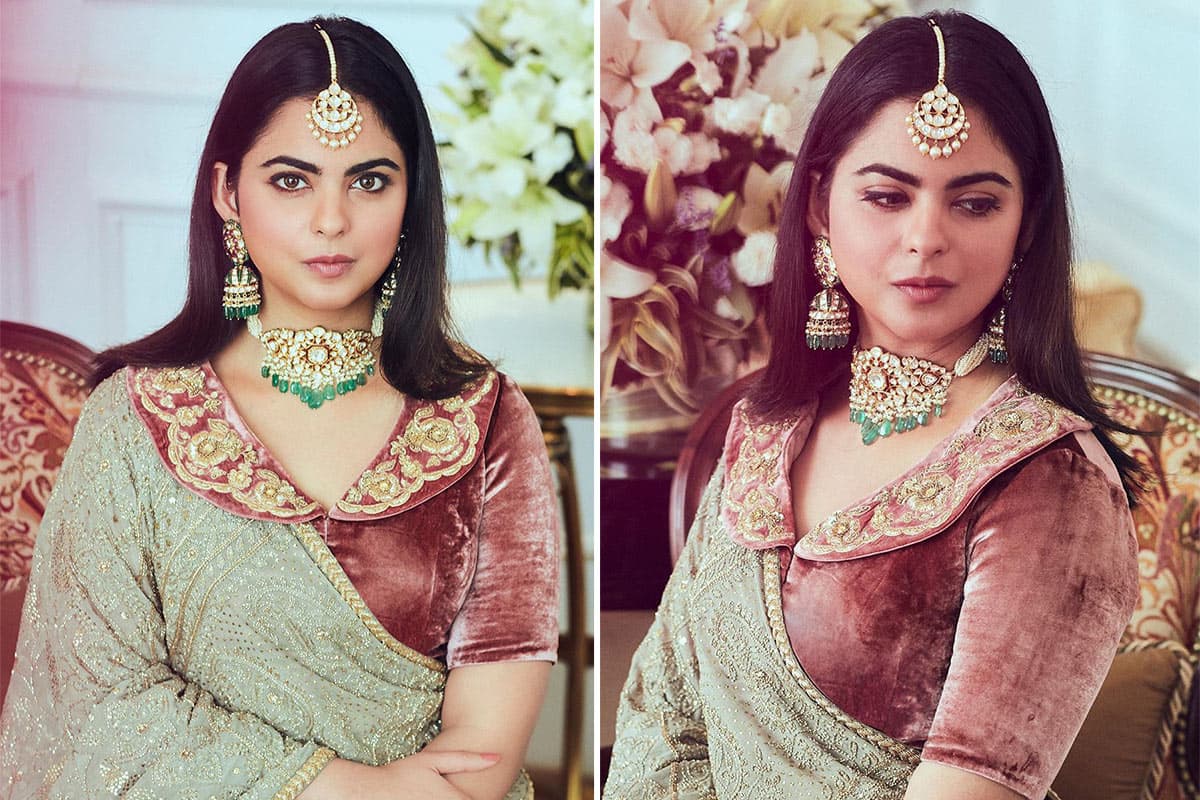 Isha Ambani in Sabyasachi (3)