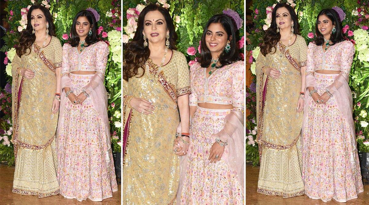 Isha Ambani Piramal in Abu Jani - Sandeep Khosla for Armaan Jain - Anissa Malhotra wedding reception