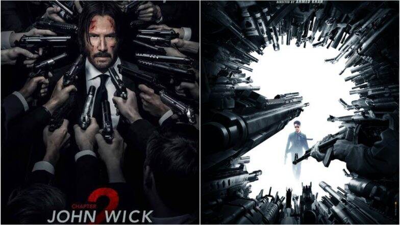 Heropanti 2: Tiger Shroff's Action Drama Draws Heavy Inspiration from John Wick and Hitman Posters (View Pics)