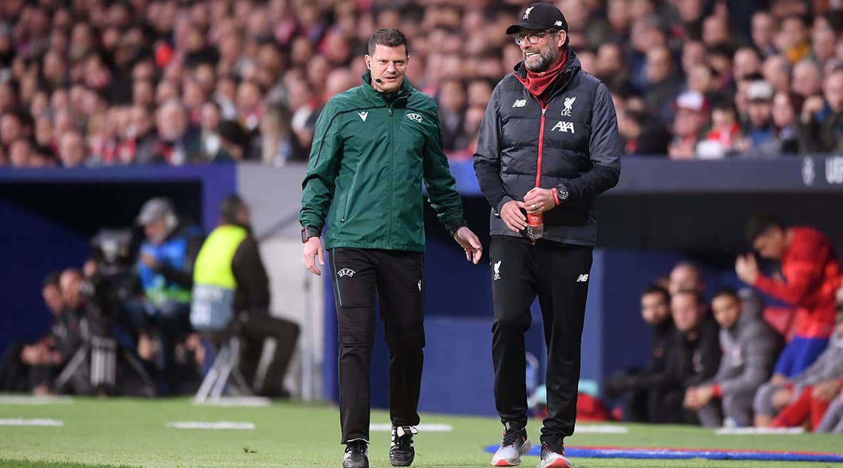 Jurgen Klopp Gets Booked As Atletico Madrid Frustrate Liverpool in Champions League Encounter Jurgen Klopp Gets Booked As Atletico Madrid Frustrate Liverpool in Champions League Encounter