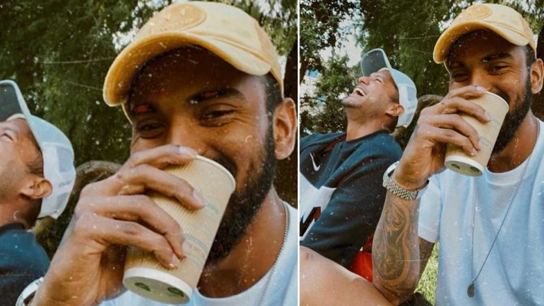 KL Rahul Enjoys Fun Time With Mayank Agarwal Ahead of India vs New Zealand 2nd ODI 2020, View Pic