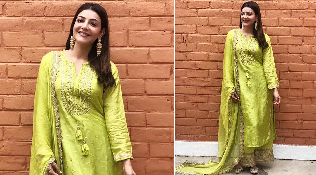 Kajal Aggarwal in Gopi Vaid ethnic ensemble (2)
