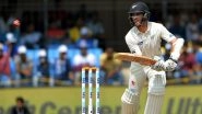 NZ Vs WI 1st Test 2020: Kane Williamson Becomes 2nd Cricketer to Score 1000 Test Runs at Seddon Park