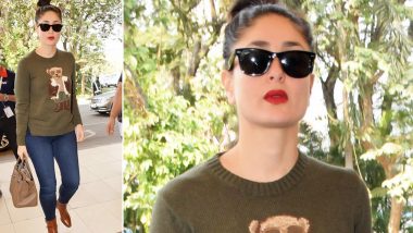 Kareena Kapoor Khan Gives Her Expensive Ralph Lauren Polo Bear Sweater a Casual Chic Spin!