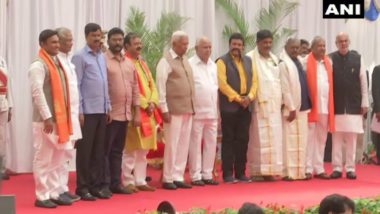 Karnataka Cabinet Expansion: Chief Minister BS Yeddyurappa Inducts 10 New Ministers