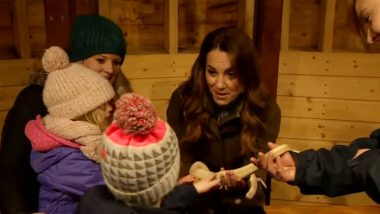 Kate Middleton Holds a Snake For The First Time Like a Pro, Watch Video of Duchess of Cambridge Handling the Reptile