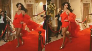 Katrina Kaif Is Red Carpet Ready In A Sizzling Red Outfit; Can You Guess What's The Occasion?