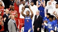 2020 NBA All-Star Game: Kawhi Leonard Wins First-Ever MVP Trophy Named After LA Lakers Legend Kobe Bryant