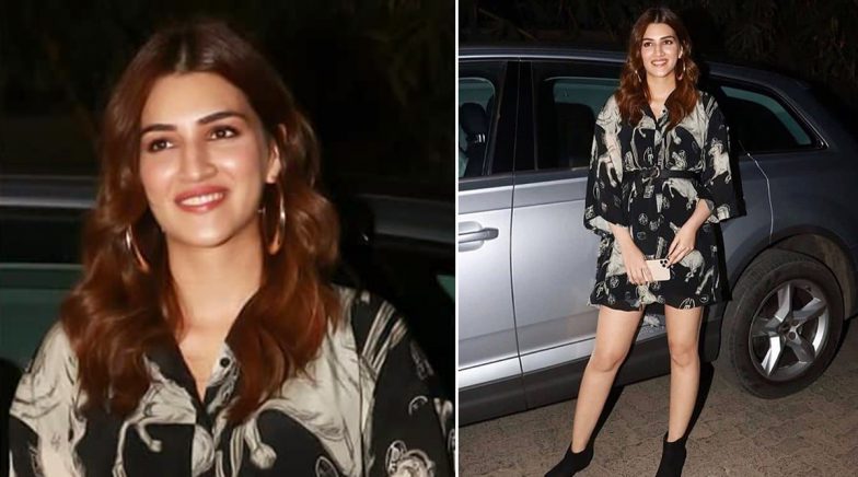 784px x 436px - Kriti Sanon Aces High Fashion With Functionality, Wears A Dress With A  Detachable Tote Bag! | ðŸ‘— LatestLY
