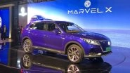 Auto Expo 2020: MG Marvel X, eMG6, RC6 Sedan, 360M & MG3 Hatchback Showcased