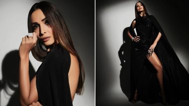 Bewitching in Black! Malaika Arora Goes OTT on Dark and We Are Stunned (View Pics)