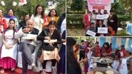 &lsquo;Period Feast&rsquo; Organised by Menstruating Women of NGO Sachhi Saheli in Delhi in Response to Bhuj Incident, Deputy CM Manish Sisodia Participates in Mahabhoj