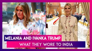 Melania Trump And Ivanka Trump's India Visit Turned Fashionable With These 3 Outfits