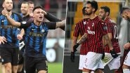 Inter Milan vs AC Milan, Serie A 2019&ndash;20 Free Live Streaming Online & Match Time in IST: How to Get Live Telecast on TV & Football Score Updates in India?