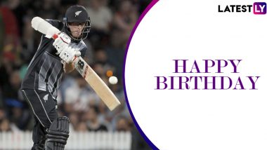 Mitchell Santner Birthday Special: Here’s Look at Best Performances of New Zealand Cricket Team All-Rounder