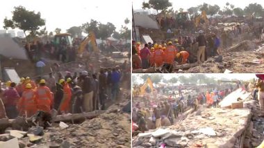 Mohali Building Collapse: Rescue Operation Underway as Several Feared Trapped, Punjab CM Amarinder Singh Orders Probe