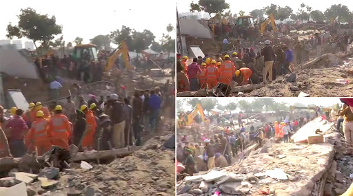 Mohali Building Collapse Rescue Operation Underway As Several Feared Trapped Punjab Cm 