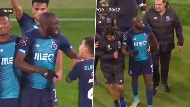 FC Porto Forward Moussa Marega Walks-Off the Pitch After Being Racially Abused by Vitoria SC Fans (Watch Video)
