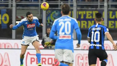 Napoli Stun Inter Milan 1-0 in 2019-20 Coppa Italia Semi-Final 1st Leg to Close in on Final