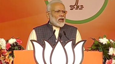 PM Narendra Modi Claims Centre's Efforts Helped Most North-East Regions Free From AFSPA, Aims to Bring Section 6 of Assam Accord Into Effect