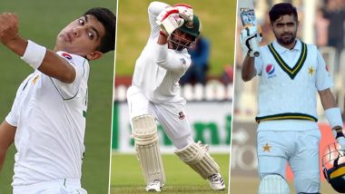Pakistan vs Bangladesh Test Series 2020, Key Players: Naseem Shah, Tamim Iqbal, Babar Azam and Other Cricketers to Watch Out for
