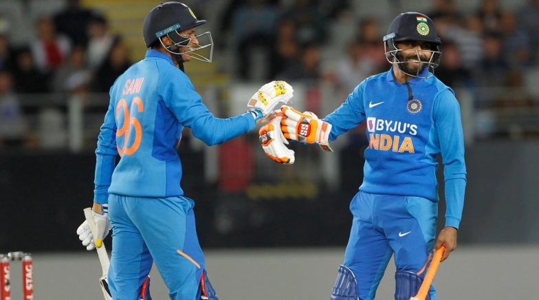Ravindra Jadeja, Navdeep Saini Record Fourth-Highest Eighth Wicket Partnership for India in ODIs