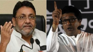 Nawab Malik Lashes Out at Raj Thackeray Over His 'Sword For Sword, Stone For Stone' Remark Against Anti-CAA Protesters