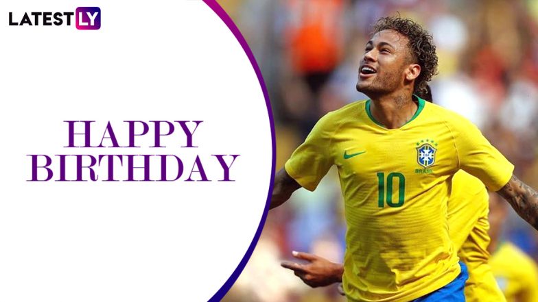 Neymar Birthday Special: Interesting Facts About the Brazilian Footballer As He Turns 28