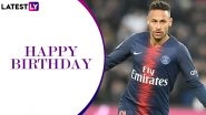 Neymar Jr Birthday Special: What Is Neymar&rsquo;s Net Worth? Is Neymar Married? And Some Other FAQs About the PSG Striker