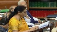 Nirmala Sitharaman Breaks Record for the Longest Budget Speech of Over 2 Hours and 41 Minutes, Leaves It Incomplete Due to Health Reasons
