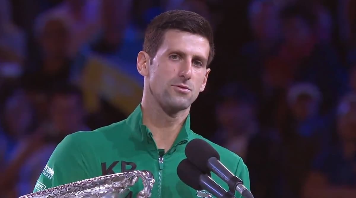 Novak Djokovic pays tribute to Kobe Bryant after Australian Open