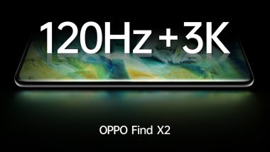 Oppo Find X2 Smartphone Teased Ahead of Launch; To Feature 3K Display With 120Hz Refresh Rate