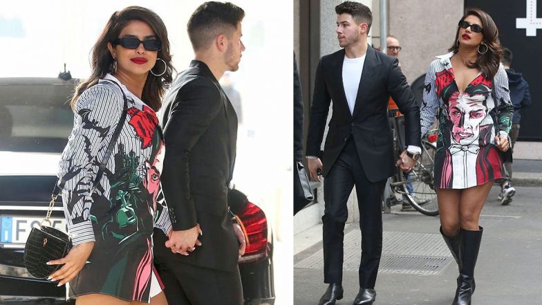 Priyanka Chopra Sparks Off Halloween Feels in a Dracula Moschino Shirt Dress! Fang-Tastic, We Say!