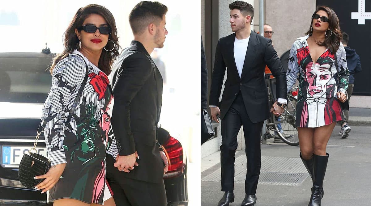 Priyanka Chopra Sparks Off Halloween Feels in a Dracula Moschino Shirt Dress! Fang-Tastic, We Say! Priyanka Chopra Sparks Off Halloween Feels in a Dracula Moschino Shirt Dress! Fang-Tastic, We Say!