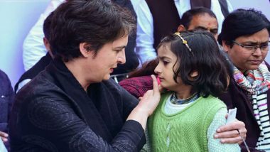 Priyanka Gandhi Sends Letter, Gifts to Six-Year-Old 'Brave Girl' Whose Family Members Were Jailed for Joining Anti-CAA Stir in Azamgarh