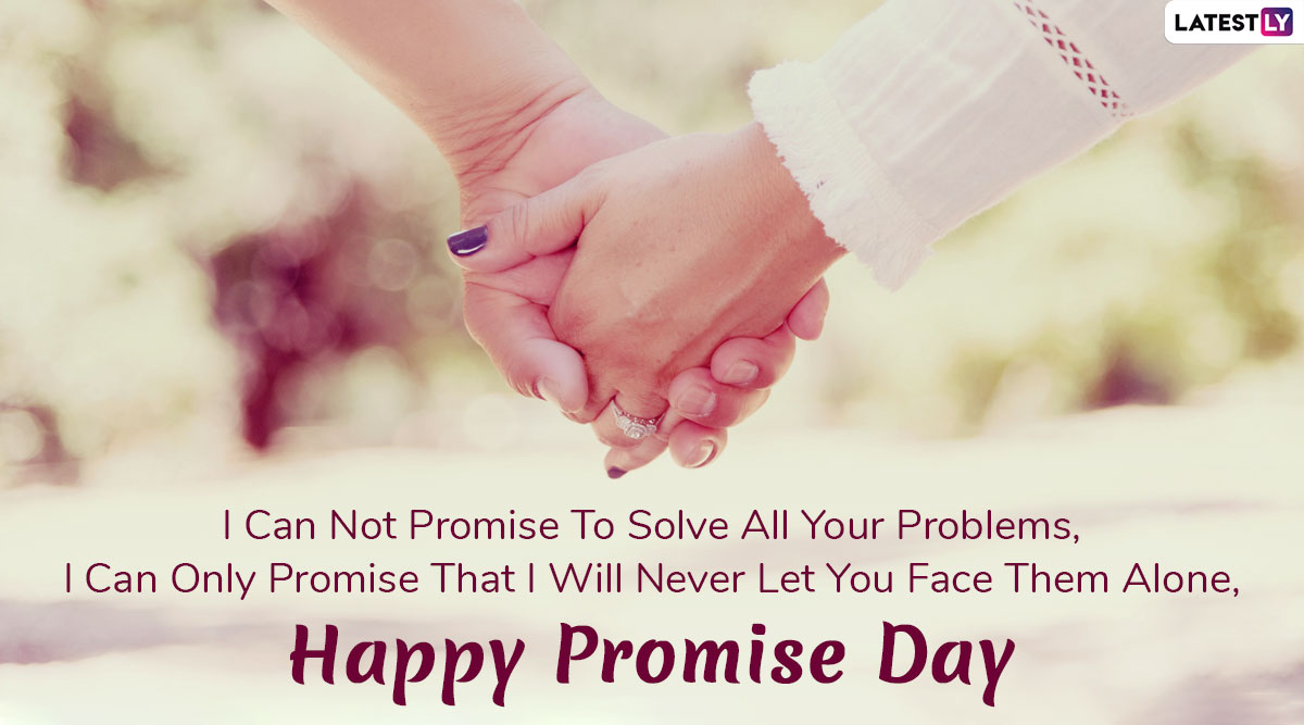 Promise Day 2020 Images & Greetings: WhatsApp Stickers, Hike GIF ...