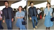 Ranbir Kapoor and Alia Bhatt Look Fabulous as They Jet Off in Style from Mumbai Airport (See Pics)